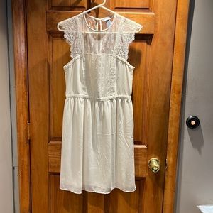 HM Nude Lace Dress